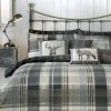 D&D Connolly Check Duvet Cover And Pillowcase Set -Furn Online 135615s