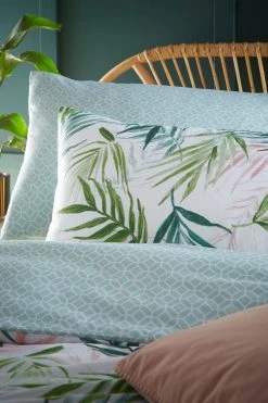 Furn. Bali Palm Reversible Jungle Botanic Duvet Cover And Pillowcase Set -Furn Online 145613s3