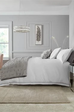 Next Collection Luxe 600 Thread Count 100% Cotton Sateen Duvet Cover And Pillowcase Set