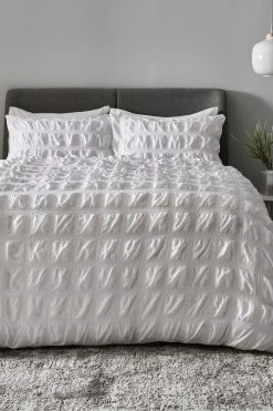 Next Supersoft Textured Duvet Cover And Pillowcase Set