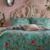 Furn. Vintage Chinoiserie Floral Exotic Duvet Cover And Pillowcase Set -Furn Online 207467s