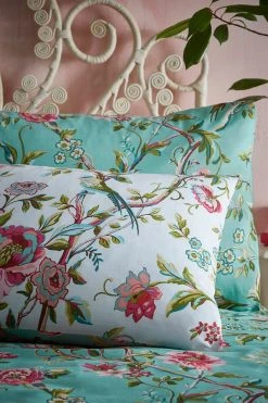 Furn. Vintage Chinoiserie Floral Exotic Duvet Cover And Pillowcase Set -Furn Online 207467s2