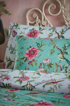 Furn. Vintage Chinoiserie Floral Exotic Duvet Cover And Pillowcase Set -Furn Online 207467s3