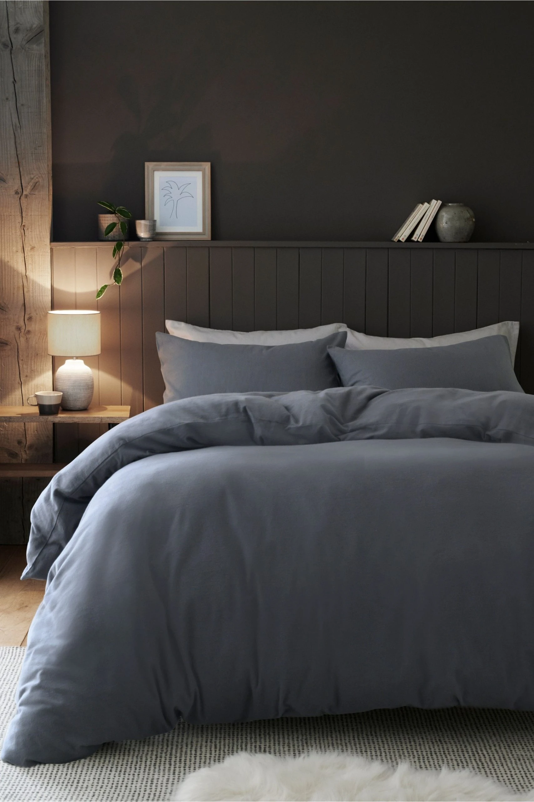 Next 100% Cotton Supersoft Brushed Duvet Cover And Pillowcase Set 3 Next 100% Cotton Supersoft Brushed Duvet Cover And Pillowcase Set