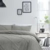 Serene Dart Pleated Duvet Cover And Pillowcase Set -Furn Online 216311s
