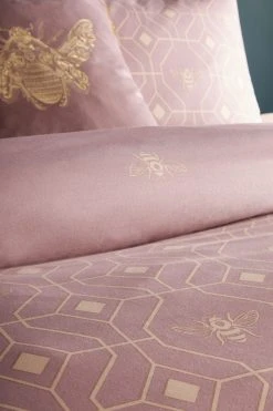 Furn. Bee Deco Geometric Reversible Duvet Cover And Pillowcase Set -Furn Online 243187s3