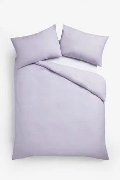 Next Easy Care Polycotton Duvet Cover And Pillowcase Set -Furn Online 258359s3