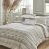 Sam Faiers Serena Stripe Mineral Duvet Cover And Pillowcase Set 1 Sam Faiers Serena Stripe Mineral Duvet Cover And Pillowcase Set -Furn Online 272040s
