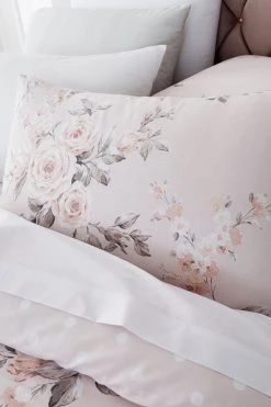 Catherine Lansfield Canterbury Glitter Print Duvet Cover And Pillowcase Set -Furn Online 323045s3