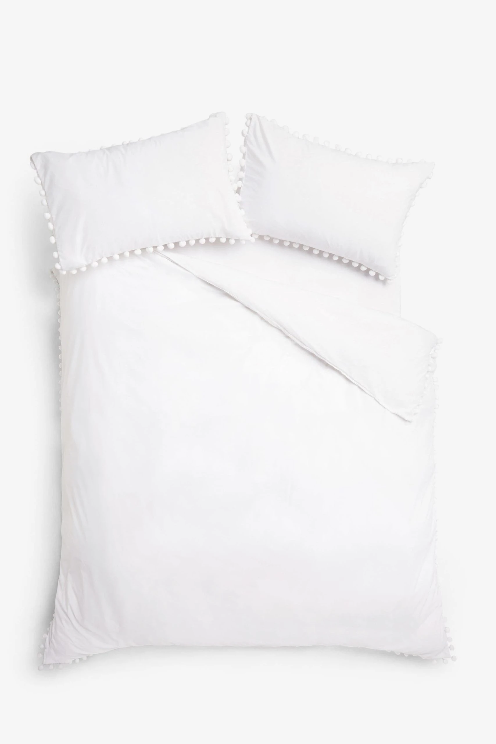 Next Pom Pom Duvet Cover And Pillowcase Set 4 Next Pom Pom Duvet Cover And Pillowcase Set - Image 2