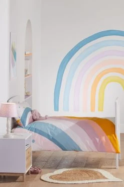 Next Kids Scandi Rainbow Reversible Duvet Cover And Pillowcase Set 13 Next Kids Scandi Rainbow Reversible Duvet Cover And Pillowcase Set -Furn Online 350812s4