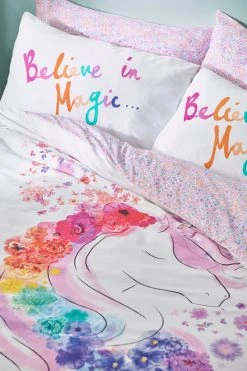 Next Kids Floral Unicorn Duvet And Pillowcase Set 12 Next Kids Floral Unicorn Duvet And Pillowcase Set -Furn Online 374555s3