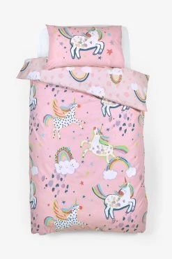 Next Kids Glow-In-The-Dark Party Unicorn Duvet Cover And Pillowcase Set 8 Next Kids Glow-In-The-Dark Party Unicorn Duvet Cover And Pillowcase Set -Furn Online 378850s2