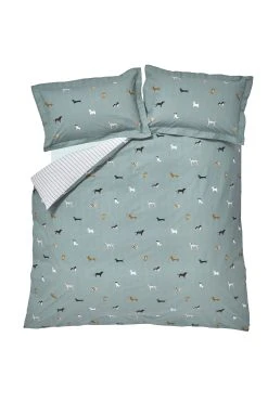 Sophie Allport Fetch Moss Duvet Cover And Pillowcase Case 7 Sophie Allport Fetch Moss Duvet Cover And Pillowcase Case -Furn Online 441953s3