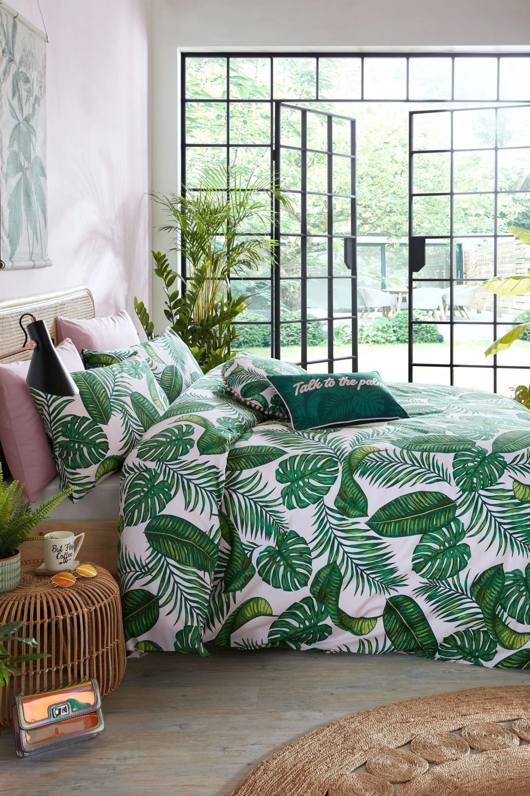 Skinnydip Dominica Botanical Duvet Cover And Pillowcase Set 3 Skinnydip Dominica Botanical Duvet Cover And Pillowcase Set