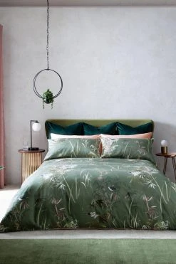 Next Collection Luxe 300 Thread Count 100% Cotton Sateen Duvet Cover And Pillowcase Set -Furn Online 475496s2