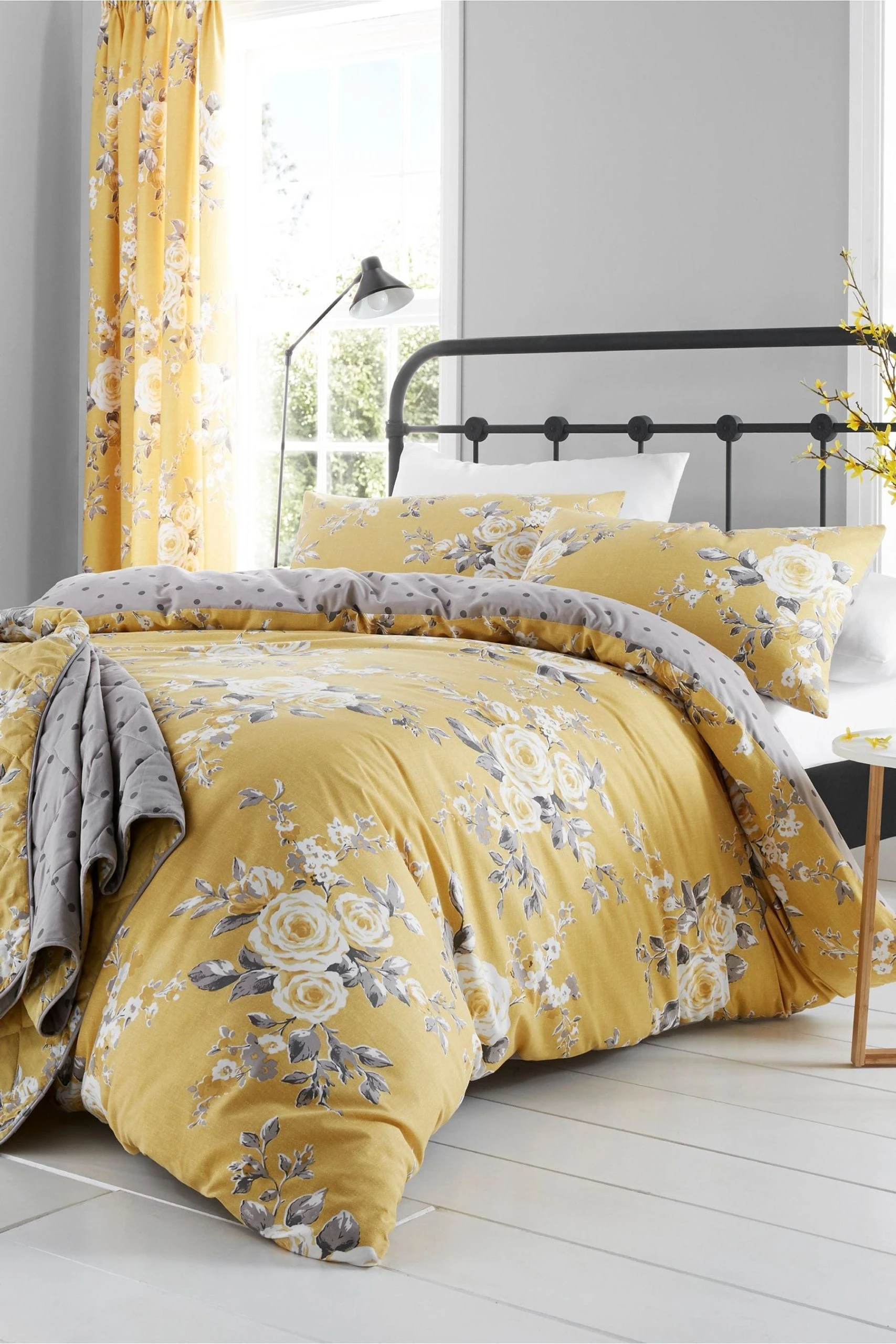 Catherine Lansfield Canterbury Floral Duvet Cover And Pillowcase Set 3 Catherine Lansfield Canterbury Floral Duvet Cover And Pillowcase Set