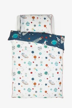 Next Kids Space Planets And Rockets 100% Organic Cotton Duvet Cover And Pillowcase Set 15 Next Kids Space Planets And Rockets 100% Organic Cotton Duvet Cover And Pillowcase Set -Furn Online 564643s7