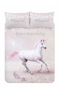 Catherine Lansfield Enchanted Unicorn Duvet Cover And Pillowcase Set 7 Catherine Lansfield Enchanted Unicorn Duvet Cover And Pillowcase Set -Furn Online 571219s2