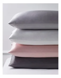 Heritage Luxe Silk Pillowcase In Blush -Furn Online 653987980 653985910 3 4 720x928