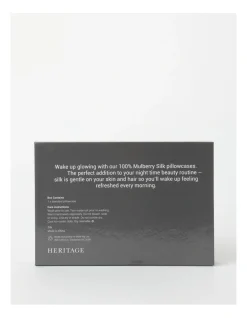 Heritage Luxe Silk Pillowcase In Charc -Furn Online 653987980 781449040 3 2 720x928