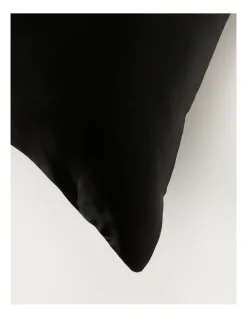 Alternative view of Heritage Luxe Silk Pillowcase In Black