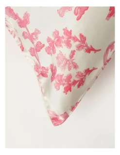 Alternative view of Heritage Luxe Silk Pillowcase In Rose