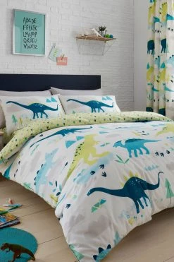 Alternative view of Bedlam Kids Glow In The Dark Dino Duvet Cover And Pillowcase Set
