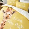 Catherine Lansfield Giraffe Duvet Cover And Pillowcase Set 1 Catherine Lansfield Giraffe Duvet Cover And Pillowcase Set -Furn Online 677 459s