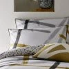 Appletree Leda Geo Piped Cotton Duvet Cover And Pillowcase Set -Furn Online 685847s2