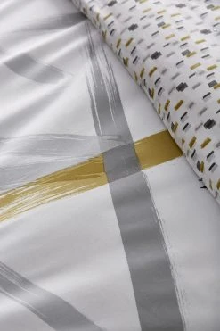 Appletree Leda Geo Piped Cotton Duvet Cover And Pillowcase Set -Furn Online 685847s4