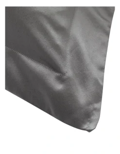 Alternative view of Lanham Silk Tailored Pillowcase In Flint