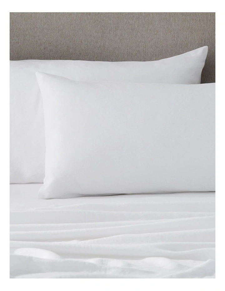Abbotson King Pillowcase In White 3 Abbotson King Pillowcase In White