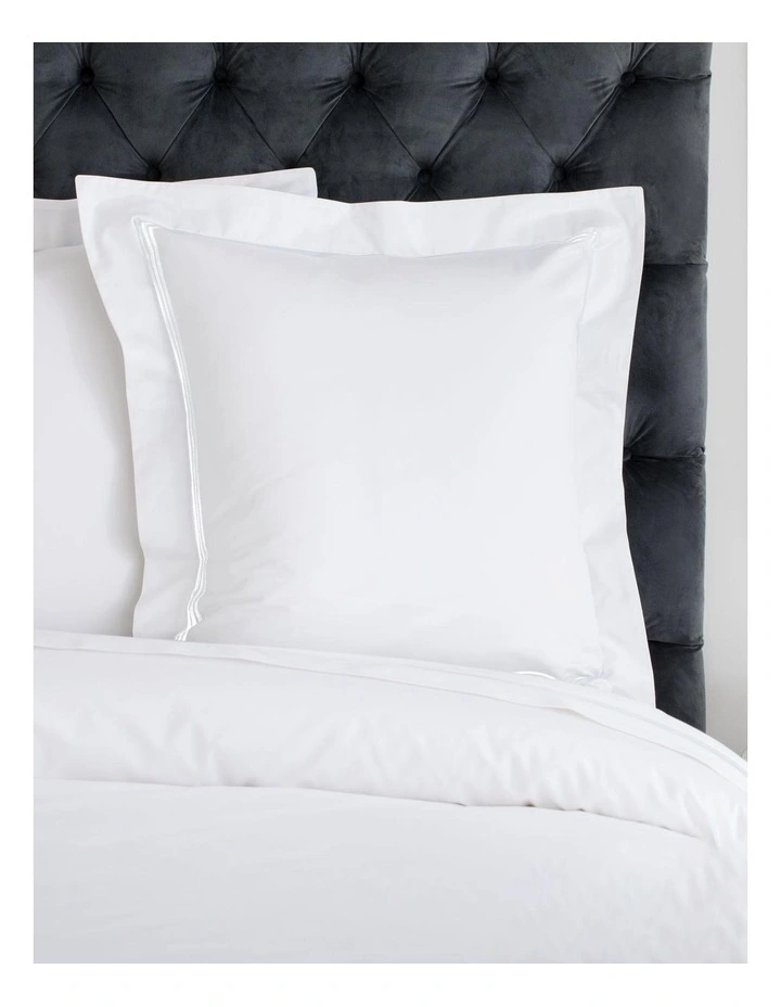 Palais European Pillowcase In White 3 Palais European Pillowcase In White