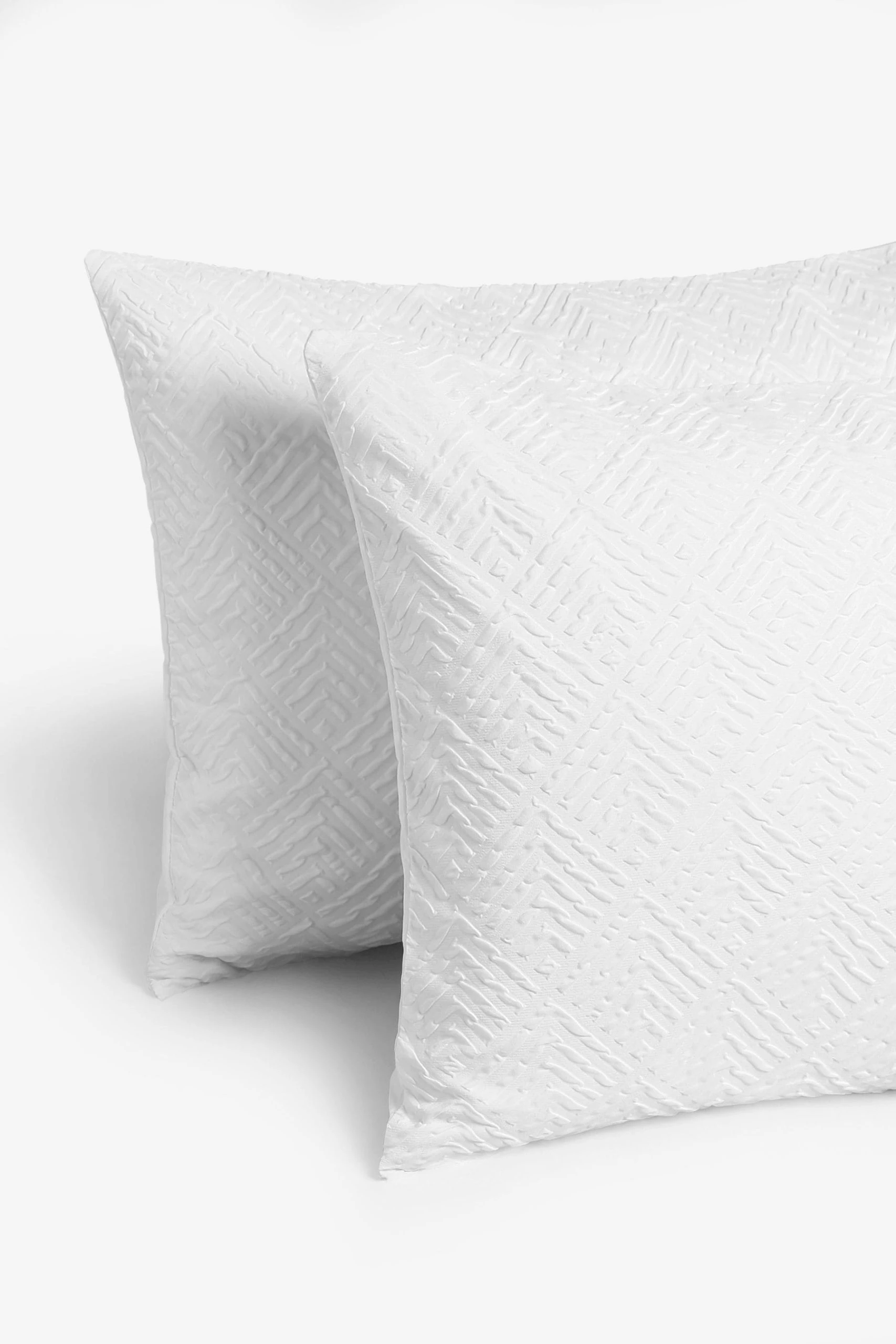 Next Embossed Geometric Duvet Cover And Pillowcase Set 5 Next Embossed Geometric Duvet Cover And Pillowcase Set - Image 3