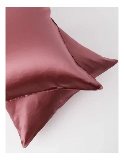 Heritage Silk Front Pillowcase Pair In Rose 9 Heritage Silk Front Pillowcase Pair In Rose -Furn Online 853953850 872776720 4 720x928