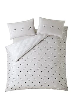 Sophie Allport Sheep Cotton Duvet Cover And Pillowcase Set 9 Sophie Allport Sheep Cotton Duvet Cover And Pillowcase Set -Furn Online 862261s2