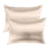 Mulberry Soft Silk Hypoallergenic Pillowcase Twin Pack 51x76cm In Light Pink -Furn Online 865755820 1 1 720x928