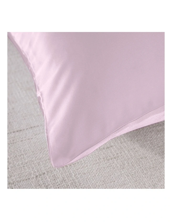 Mulberry Soft Silk Hypoallergenic Pillowcase Twin Pack 51x76cm In Lilac 7 Mulberry Soft Silk Hypoallergenic Pillowcase Twin Pack 51x76cm In Lilac - Image 5