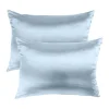 Mulberry Soft Silk Hypoallergenic Pillowcase Twin Pack 51x76cm In Light Blue 1 Mulberry Soft Silk Hypoallergenic Pillowcase Twin Pack 51x76cm In Light Blue -Furn Online 865756000 1 1 720x928