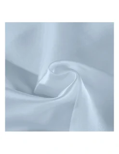 Alternative view of Mulberry Soft Silk Hypoallergenic Pillowcase Twin Pack 51x76cm In Light Blue