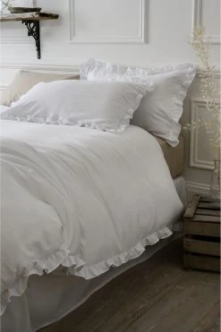 Next Supersoft Frill Trim Duvet Cover And Pillowcase Set