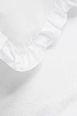 Next Supersoft Frill Trim Duvet Cover And Pillowcase Set -Furn Online 872165s4
