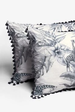 Next Floral Palm Leaf Safari Animal Duvet Cover And Pillowcase Set -Furn Online 898462s3