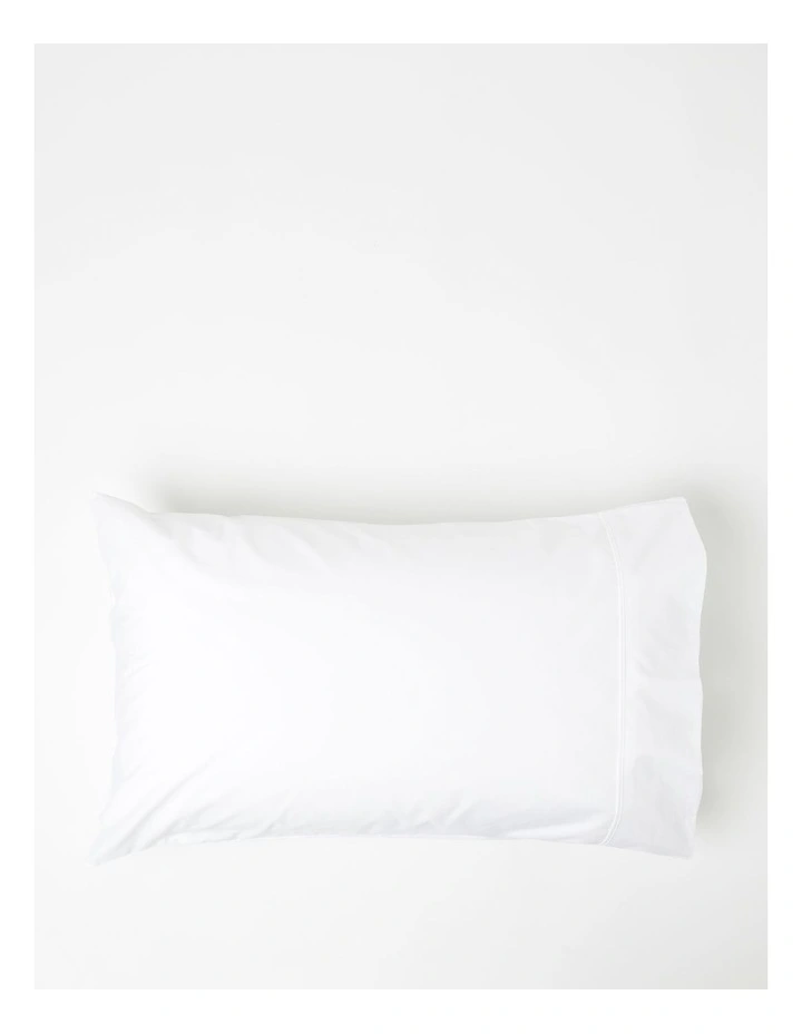 300TC Australian Superfine Cotton U-Shaped Pillowcase In White 4 300TC Australian Superfine Cotton U-Shaped Pillowcase In White - Image 2