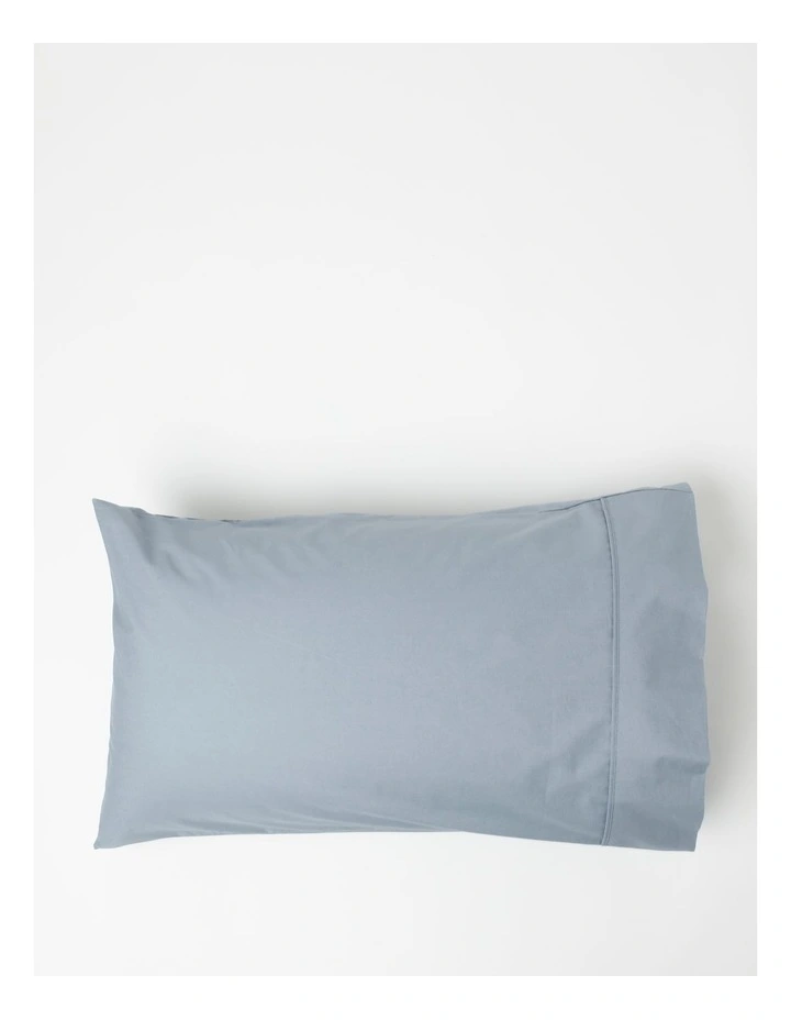 300TC Australian Superfine Cotton U-Shaped Pillowcase In Blue 4 300TC Australian Superfine Cotton U-Shaped Pillowcase In Blue - Image 2