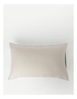 Alternative view of AMCS X Art Series Coral Bay Silk Fronted Pillowcase Pack In Blues