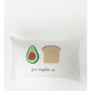 You Complete Me Avo & Toast Pillowcase In Assorted -Furn Online 921294550 1 720x928