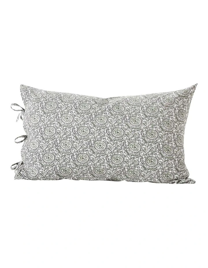 Jaipur Standard Pillowcase In Mist/Feather 3 Jaipur Standard Pillowcase In Mist/Feather