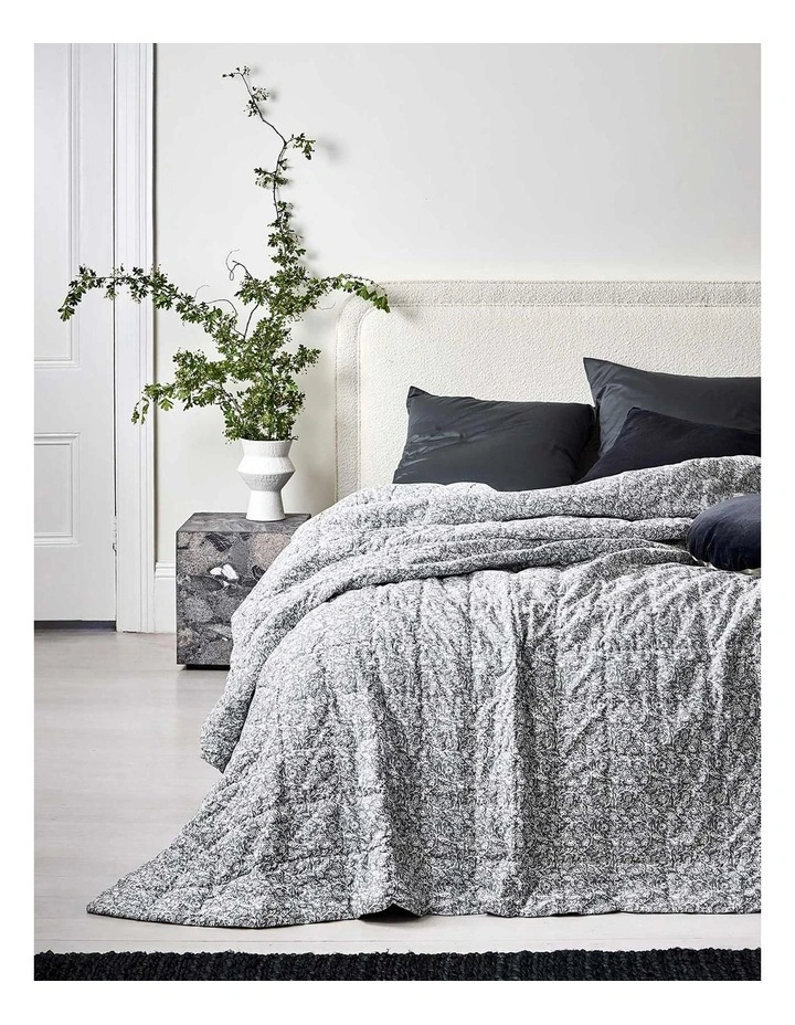 Varanasi European Pillowcase In Mist 4 Varanasi European Pillowcase In Mist - Image 2
